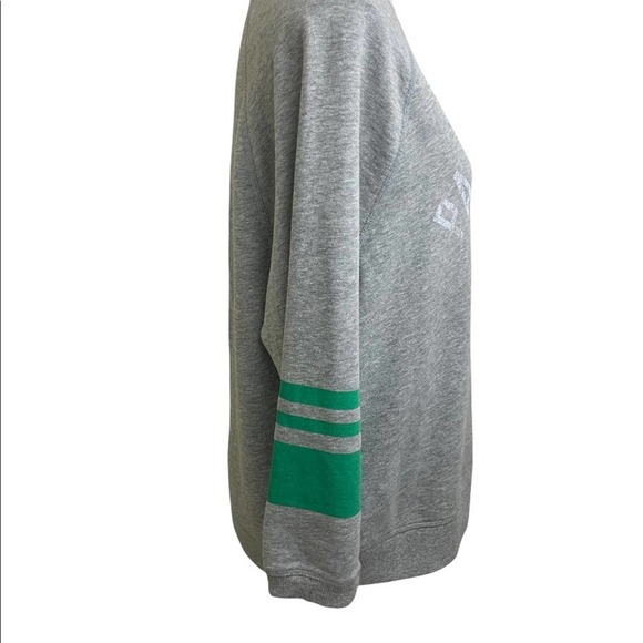 Victoria secret womens paradise stripe on sleeves sweatshirt size X-Smal… - Picture 3 of 8